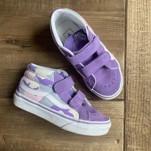 Purple "Pastel Camo" Vans Size 12